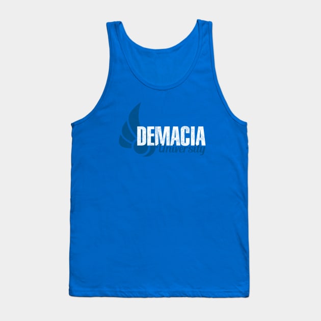 Demacia University Tank Top by bocaci